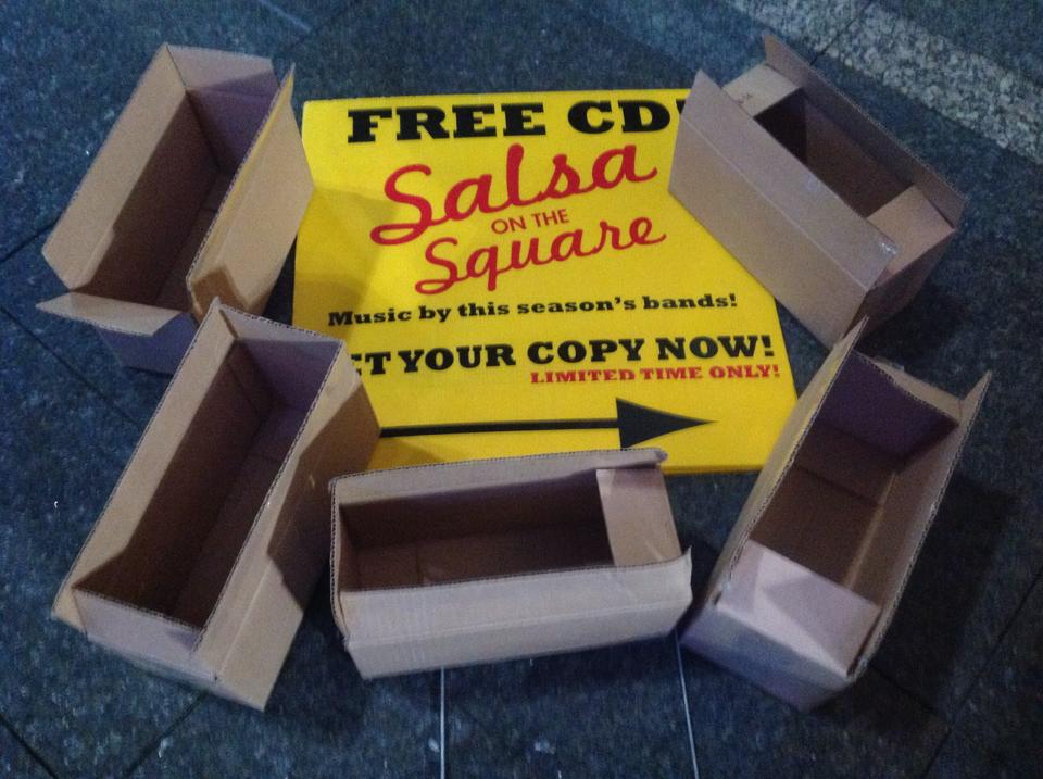Salsa On The Square CD